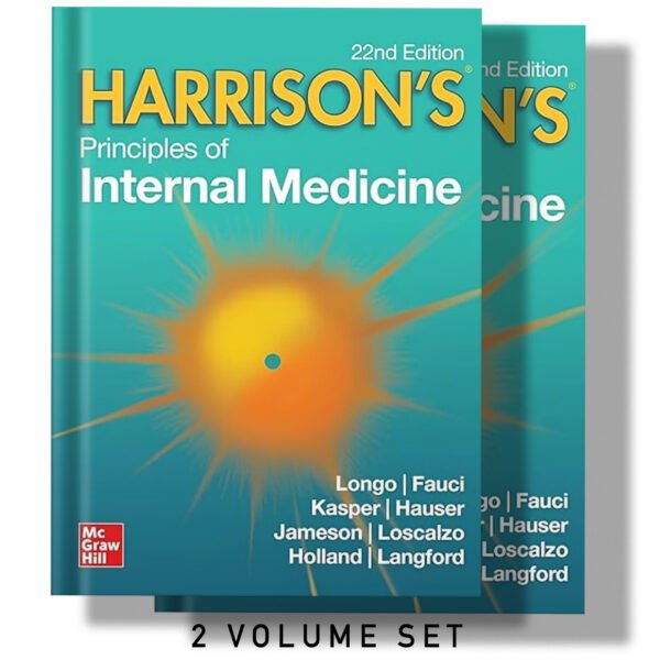 Harrison's Principles of Internal Medicine, 2 VOLUME SET 22nd Edition 2025